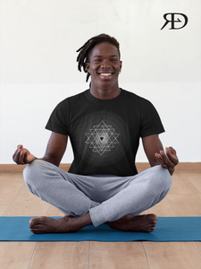 Red's Little Devil - Meditation - SRI YANTRA - sacred geometry - géométrie sacrée - t-shirt